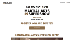 Desktop Screenshot of masupershow.com